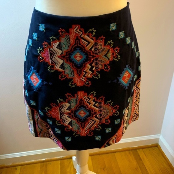 Blue Rain mini skirt, size M - Picture 1 of 7